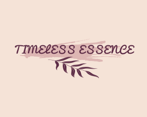 Natural Wellness Relaxation logo design