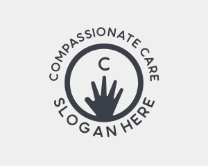 Hand Outreach Charity logo design