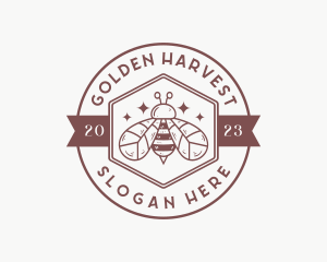 Organic Bee Farm logo design