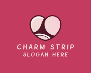 Sexy Heart Lingerie logo design