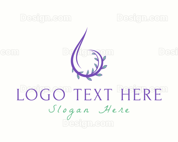 Floral Essential Oil Logo