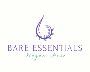 Floral Essential Oil logo design