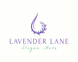 Floral Essential Oil logo design