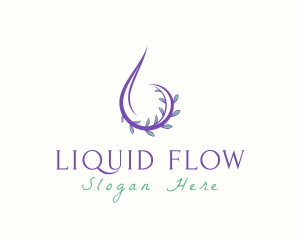 Floral Essential Oil logo design