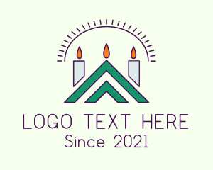 Arrow Lenten Candle logo
