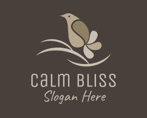 Peaceful Aviary Bird logo design