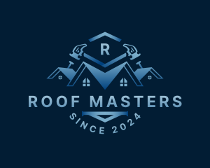 Hammer Roofing Renovation logo design