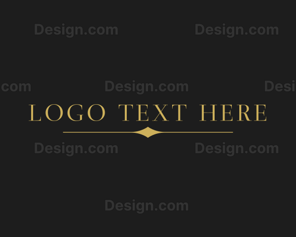 Premium Gold Business Logo