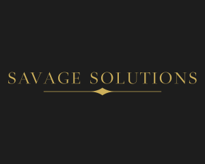 Premium Gold Business Logo