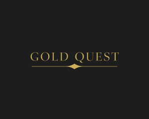 Premium Gold Business logo design