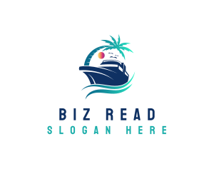 Yacht Beach Travel logo design