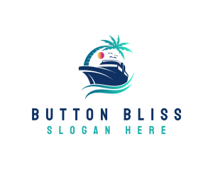 Yacht Beach Travel logo design