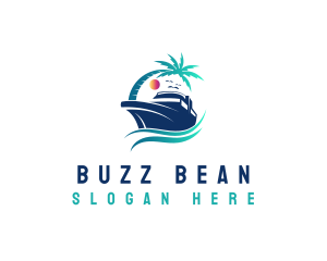 Yacht Beach Travel logo design