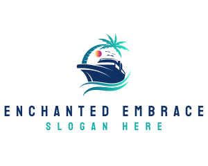 Yacht Beach Travel logo design