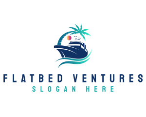 Yacht Beach Travel logo design