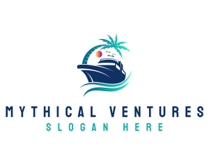 Yacht Beach Travel logo design