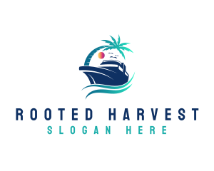 Yacht Beach Travel logo design