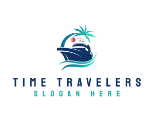 Yacht Beach Travel logo design