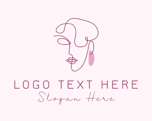 Female Earrings Jeweler logo