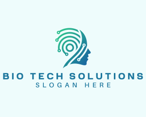 Mind Psychologist Tech logo design