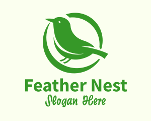 Nature Bird Nest logo