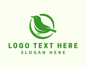 Nature Bird Nest logo