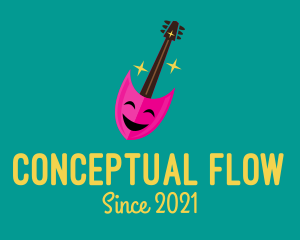 Guitar Musician Entertainment logo