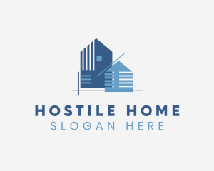 Home Builder Architecture logo design