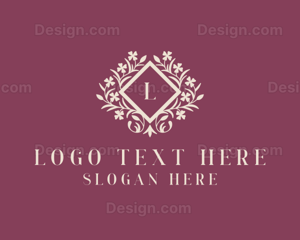 Stylish Wedding Event Logo