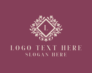 Stylish Wedding Event Logo