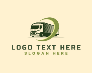 Logistics Freight Truck logo