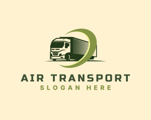 Logistics Freight Truck logo design