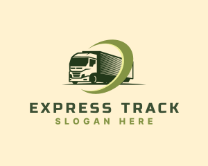 Logistics Freight Truck logo design