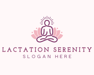 Yoga Meditation Spa logo design