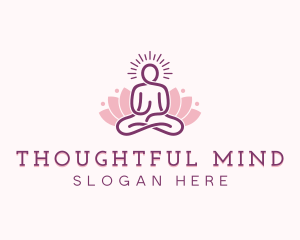 Yoga Meditation Spa logo design