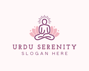 Yoga Meditation Spa logo design