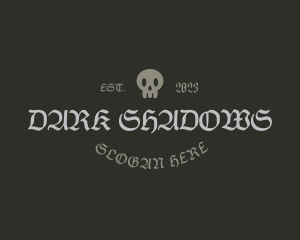 Gothic Skull Business logo