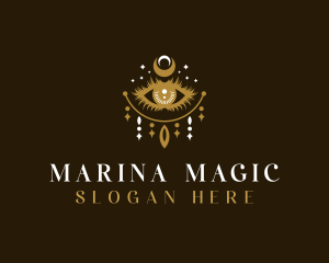 Mystic Eye Fortune Teller logo design