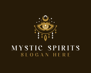 Mystic Eye Fortune Teller logo design