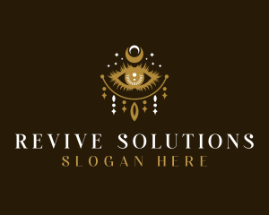 Mystic Eye Fortune Teller logo design