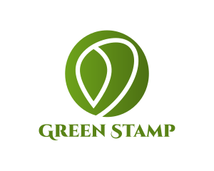 Green Eco Plant logo design