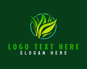 Landscape - Lawn Grass Landscape logo design