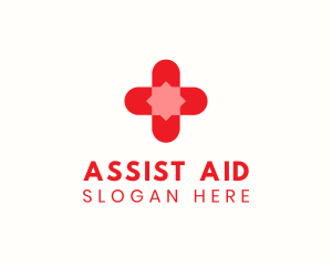 Medical First Aid Cross  logo design