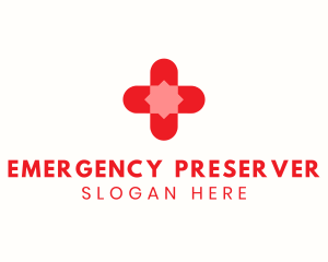 Medical First Aid Cross  logo design