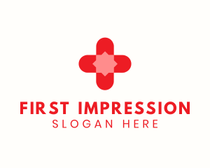 Medical First Aid Cross  logo design