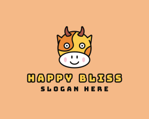 Happy Cow Farm logo design