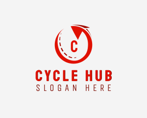 Logistics Cycle Arrow  logo design