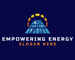 Solar Energy Panel logo design