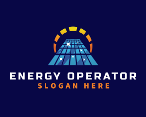 Solar Energy Panel logo design