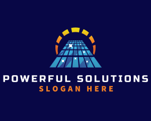 Solar Energy Panel logo design